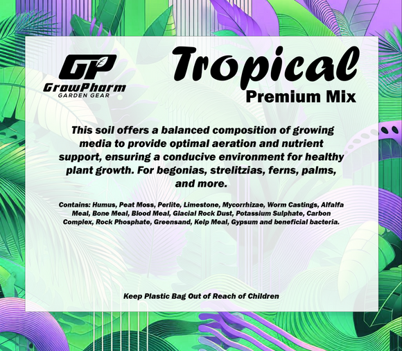 GrowPharm Growing Media - Tropical Plant Mix 9L