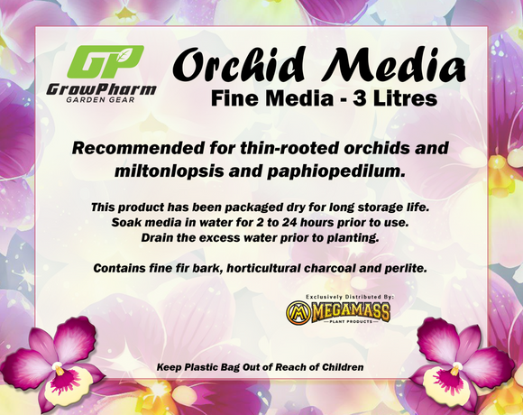 GrowPharm Orchid Media - Fine Media 3L
