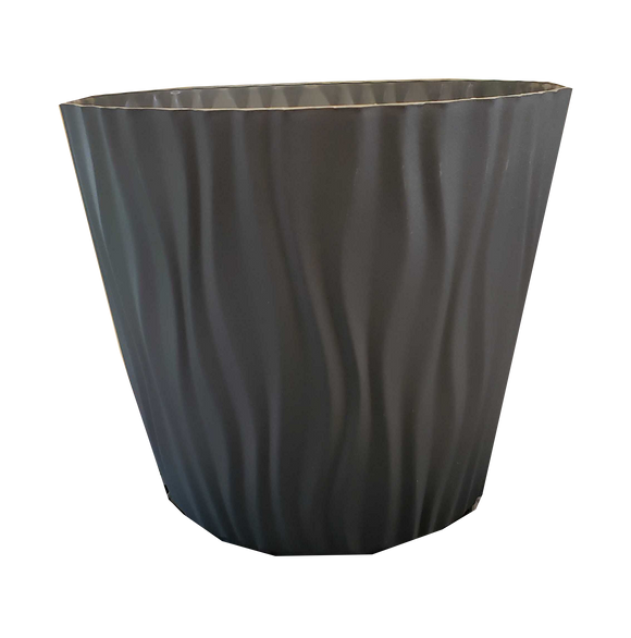 Decorative Pots - 12 Inch Dark Grey Mueller Pot