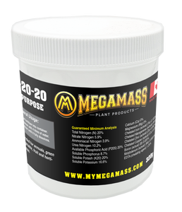 Mega Mass Nutrients - 20-20-20 Fertilizer 320g.