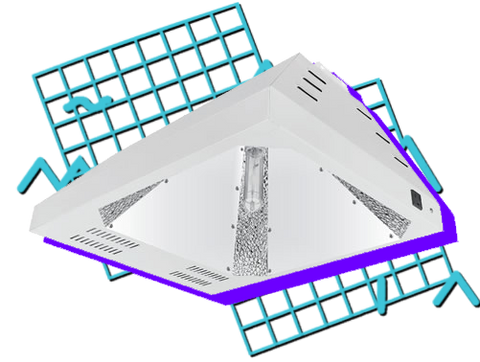 Mega Mass Lighting - Vertical CMH System 315w 120-240v - IncrediGrow,  Ballasts