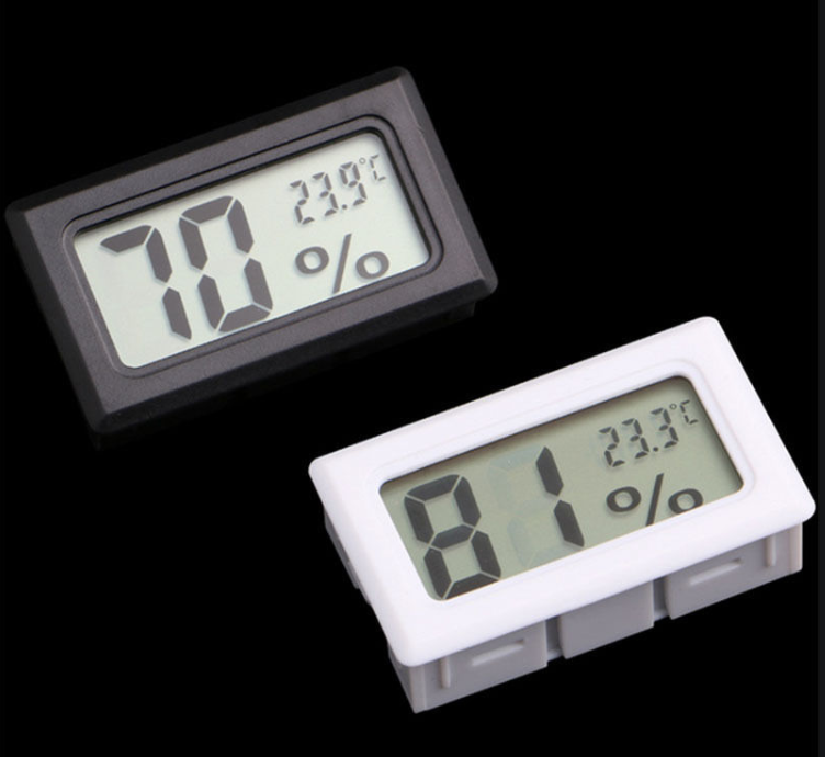 Mega Mass Mini Thermometer Hygrometer Digital LCD Monitor