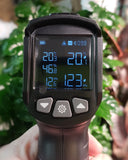 VPD Thermometer, Handheld Environmental Monitor, Captures Leaf VPD and Temperature