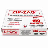 Zip-Zag Resealable Storage Bags