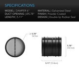 AC Infinity - Backdraft Damper