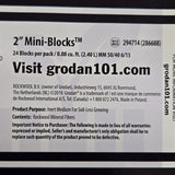 Grodan GRO-BLOCK - Improved 2" Mini-Blocks
