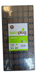 A package of 66-easyplug plug 'n' grow seed starting blocks in a square plastic wrap, with the brand label clearly visible in the center.
