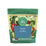 Gaia Green Organics gypsum package with peppers on a white background