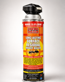Doctor Doom Commercial Long Lasting Surface Residual Insect Killer spray can, featuring a red and orange label with a black nozzle cap, set against a light gray background.