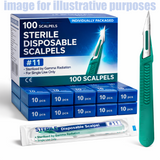 CLEARANCE: Mega Mass - Disposable Scalpels (#11)