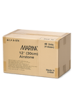 Cardboard box of Marina 12-inch airtstones on a trans background