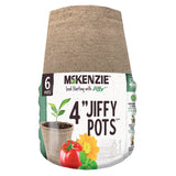 McKenzie w/ Jiffy - Assorted Peat Pots