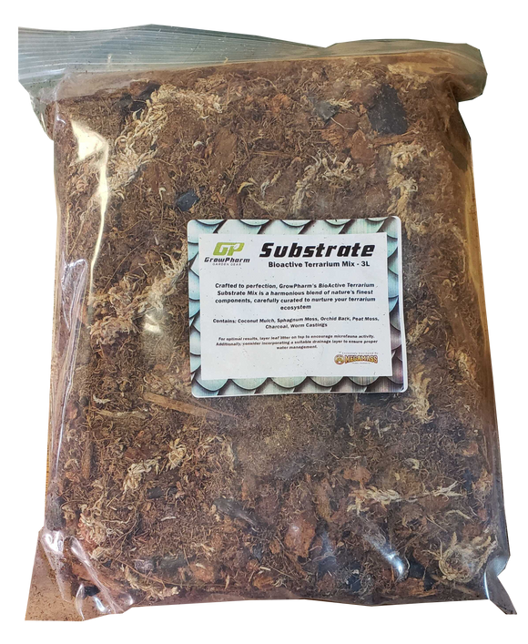 GrowPharm - Substrate Bioactive Terrarium Medium