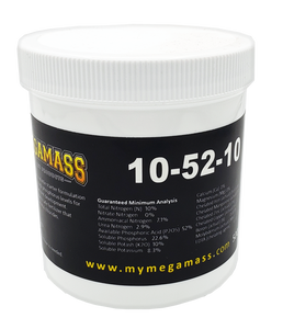 Mega Mass Nutrients - 10-52-10 Plant Starter Fertilizer 500g