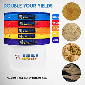 BubbleBagDude - Mesh Bags - IncrediGrow, bag, bubble, dude, extraction, hash Tools, Accessories & Books