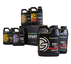 Green Planet - 2 Part Dual Fuel Starter Kit - IncrediGrow,  Nutrients