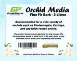 GrowPharm Orchid Media - Fine Fir Bark