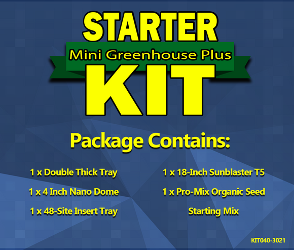 Starter Kit: 10x20 Mini Greenhouse Plus