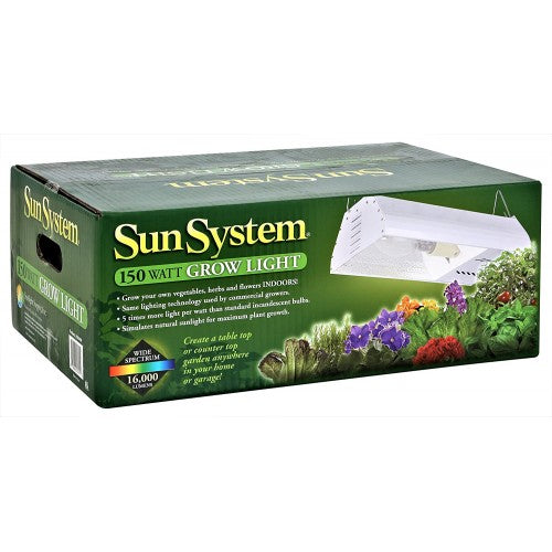 Sun System® - HPS 150 Grow Light Fixture - IncrediGrow,  