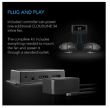 AC Infinity - Cloudline T-Series - IncrediGrow,  Fans, Ducting & Air Purification