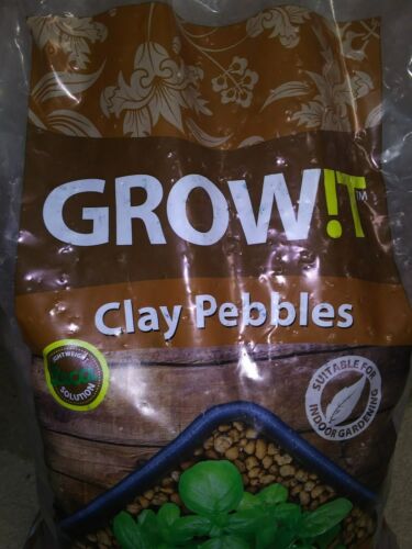 GROW!T - Clay Pebbles - IncrediGrow, balls, clay, expanded, grow  it, growit, hydroton, lava rock Propagation & Growing Mediums