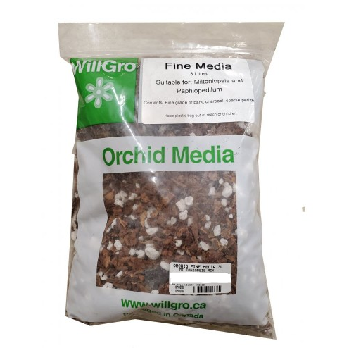 Fine Orchid Bark Media - 3L - IncrediGrow, cat: orchid supplies, charcol, society, spagnum moss Propagation & Growing Mediums
