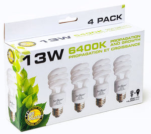 SunBlaster - 13W 6400k CFL, Fluorescent, IncrediGrow, IncrediGrow - Grow, Cannabis, Microgreens, Fertilizer, Calgary, Airdrie, Quickgrow, Amazing, Ecolighting, Megamass, Monolith Tents, Orchid Society