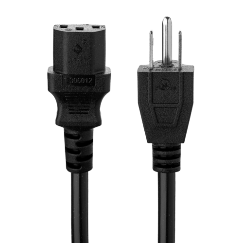 6ft Computer Power Cord 18AWG - IncrediGrow