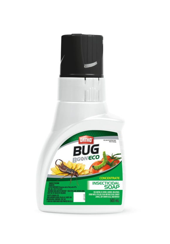 Ortho Bug B Gon ECO Insecticidal Soap Concentrate 500ml (Green Label) - IncrediGrow, bugbgon Control Products & Foilar Sprays