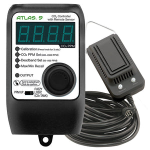 Titan Controls - Atlas 9 - CO2 Controller with Remote Sensor - IncrediGrow,  Controllers, Timers & CO2 Equipment