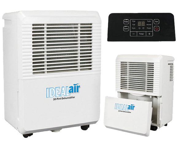 Ideal Air - Dehumidifier (22, 30 & 50 Pint) - IncrediGrow,  Fans, Ducting & Air Purification