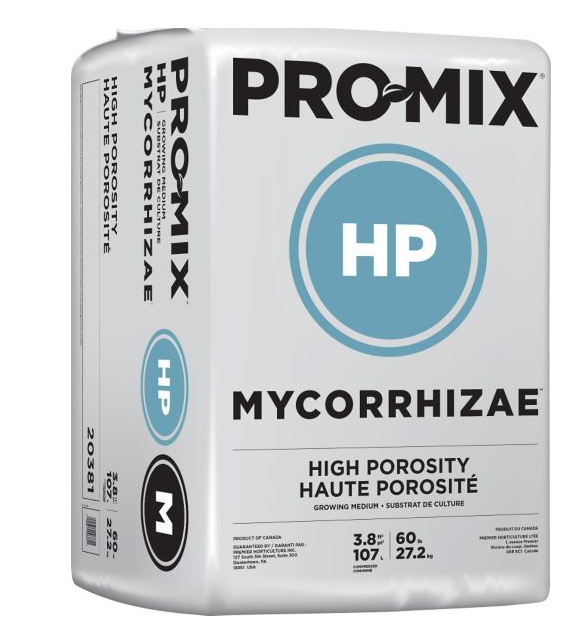 PRO-MIX HP MYCORRHIZAE - IncrediGrow, amongus, dirt, fungoos, fungus, grow, moss, mushrooms, mycorrhizae, pearlite, peat, peat moss, perilite, perlite, pro mix, promix, soil, spagnum moss Propagation & Growing Mediums
