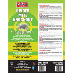 Doktor Doom - Spider Mite Knockdown (White Cap) - IncrediGrow, aphid, control, death, doctor, doom, foliar, kill, ladybug, mite, murder, pest, pesticide, pyrethin, spider, spray, thrips Control Products & Foilar Sprays